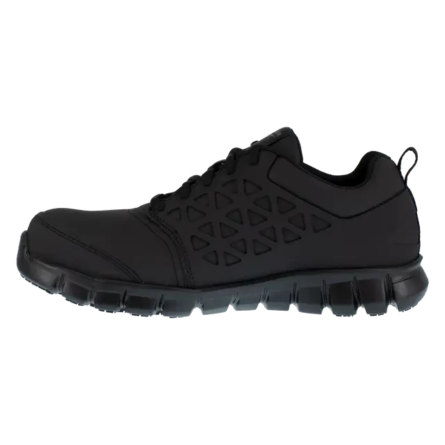 Sublite Cushion Composite-Toe Athletic Work Shoe Black