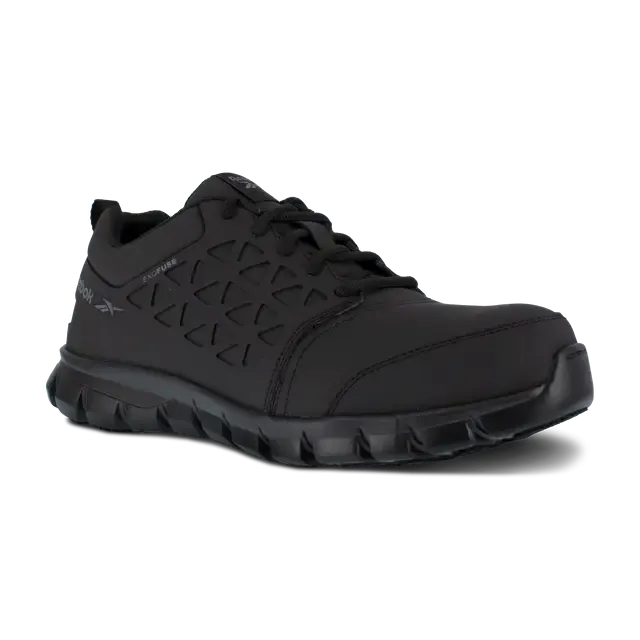 Sublite Cushion Composite-Toe Athletic Work Shoe Black