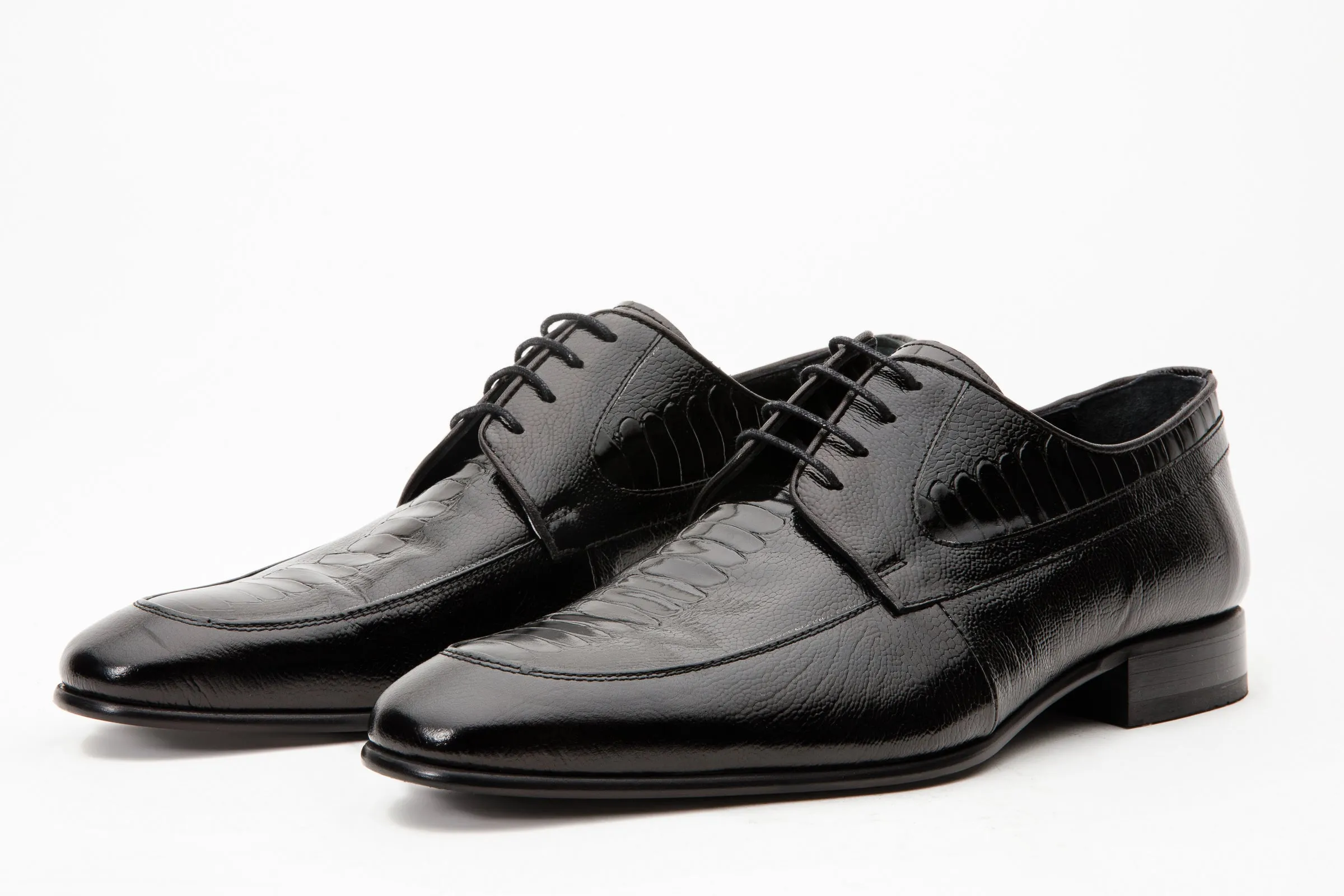 The Martin Black Leather Derby Men Shoe Final Sale!