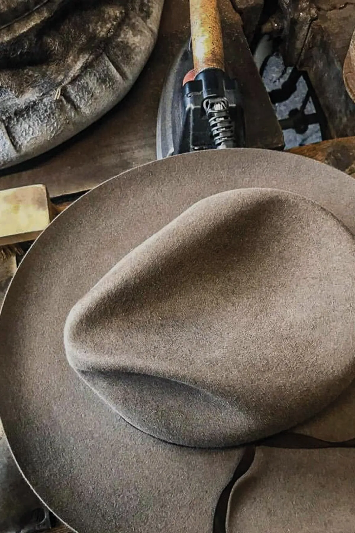 The Rugged Society - 50's Style Worker Western Hat - Handmade to order - Pre-orders only