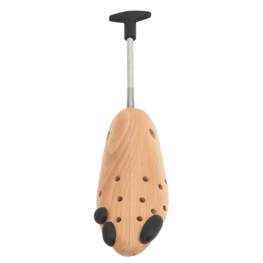 vidaXL Shoe Stretcher EU 39-41 Solid Wood Beech