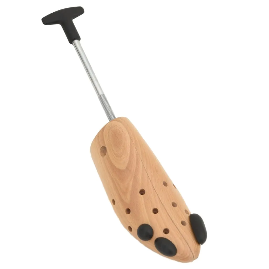 vidaXL Shoe Stretcher EU 39-41 Solid Wood Beech