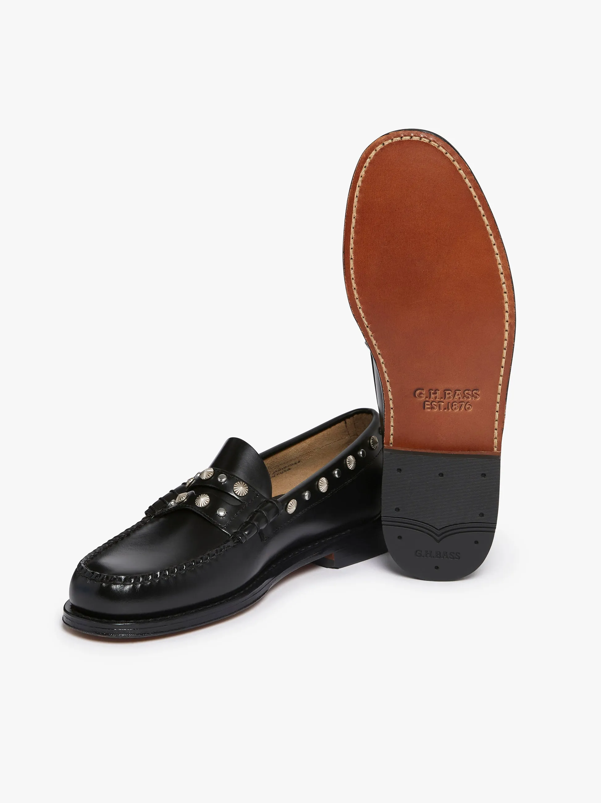 Weejuns Larson Western Stud Loafers