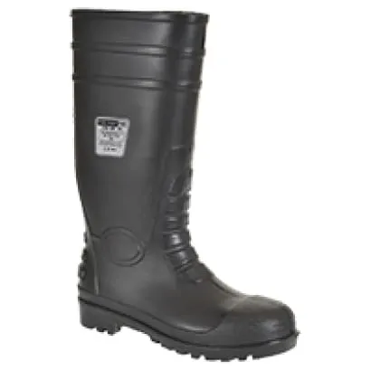 Wellington Boot S5 Steel Toe and Midsole Portwest Total Safety FW95