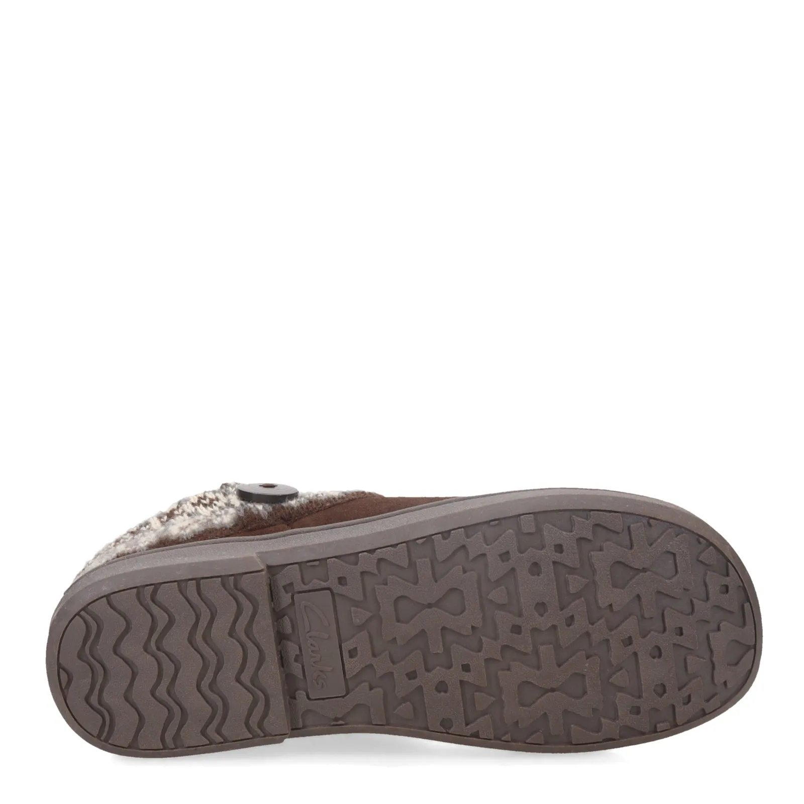 Women's Clarks, Knit Collar Slipper