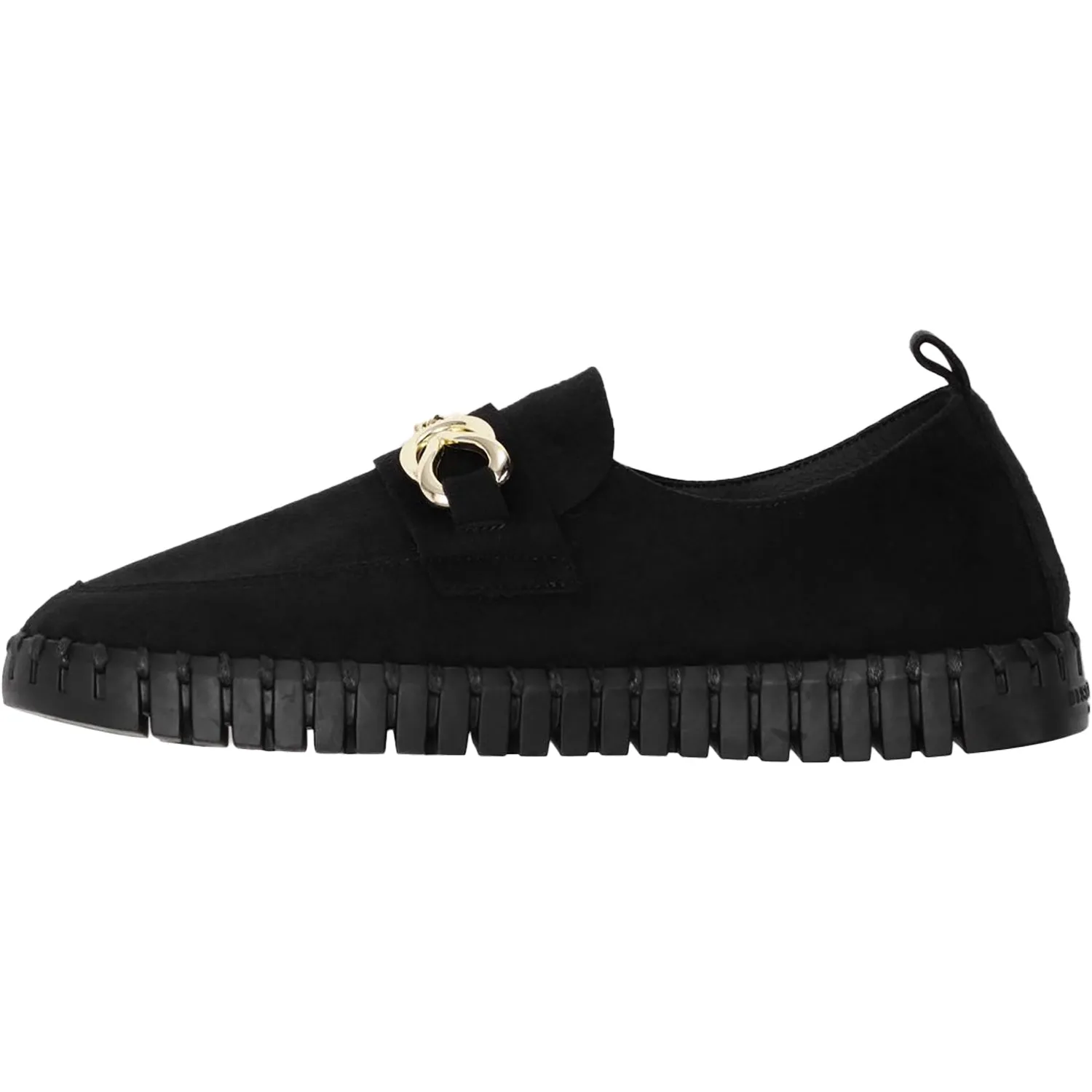 Women's Ilse Jacobsen Tulip 3976 Loafer Black Synthetic