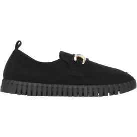 Women's Ilse Jacobsen Tulip 3976 Loafer Black Synthetic